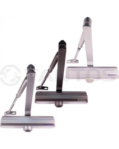 Доводчик дверной Tantos TS-DC120 Freeze (Серебро) в Ногинске Доводчики Pintop.ru