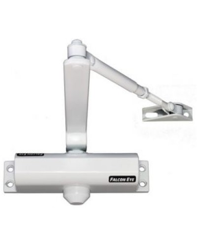 Доводчик дверной Falcon Eye FE-B3W (белый) в Ногинске Доводчики Pintop.ru