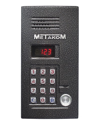 Блок вызова домофона Метаком MK2012-TM4EN в Ногинске Блоки вызова многоабонентные Pintop.ru