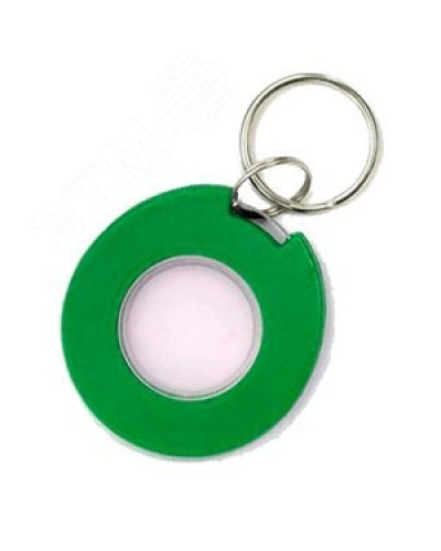 IronLogic IL-08MGT, 1K,с кольцом, зелёный с прозрачной серединой в Ногинске Оптовые идентификаторы Pintop.ru