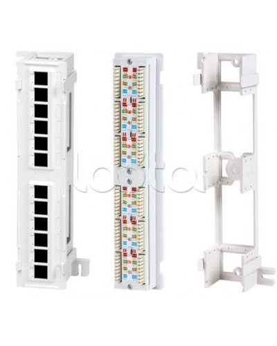 Патч-панель Hyperline PPW-12-8P8C-C5e в Ногинске Патч панель Pintop.ru