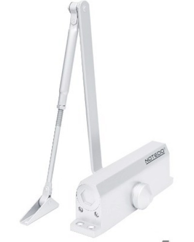 Доводчик NOTEDO DC-150 EN4/5/6 (белый) в Ногинске Доводчики Pintop.ru