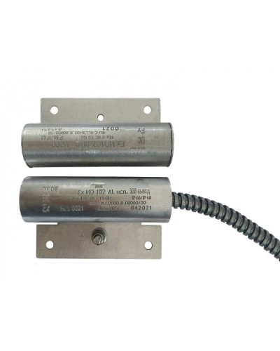 Извещатели охранные точечные магнитоконтактные взрывозащищённые Ех ИО102 Al исп.300 с магнитом М-50 маркировка 1Ex db IIC T6...Т5 Gb Магнито-Контакт в Ногинске Извещатели охранные (Ex) Pintop.ru