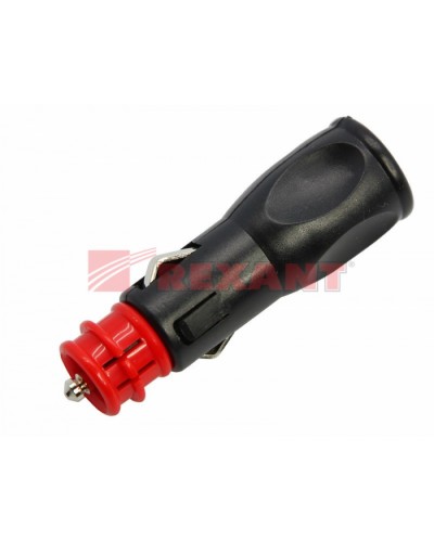 Штекер автоприкуривателя с предохранителем универсальный под винт (50шт/уп) REXANT 16-0204 в Ногинске Коннекторы Pintop.ru