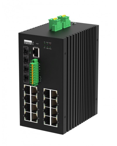 Управляемый промышленный L2+ коммутатор Gigalink GL-SW-G207-16P4ST-I(BT) в Ногинске Коммутаторы Pintop.ru
