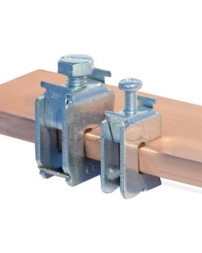 Клемма шинная для кабеля, сечение шины 5 мм, кабель 16-35 мм DKC R5BC0535 в Ногинске Распределительные коробки Pintop.ru