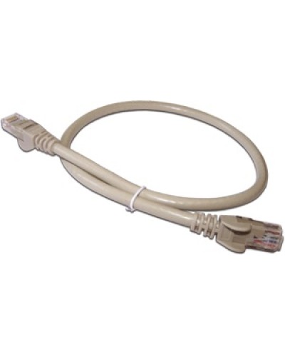 Патч-корд RJ45 - RJ45, 4 пары, UTP, категория 6, 0.5 м, серый LANMASTER LAN6-45-45-0.5-GY в Ногинске Патчкорды (медные) Pintop.ru