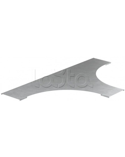 Крышка разв. лестн. LESTA Т-обр. осн. 200мм R600 HDZ IEK (CRT05D-4-200-10-HDZ) в Ногинске Аксессуары для лотков Pintop.ru