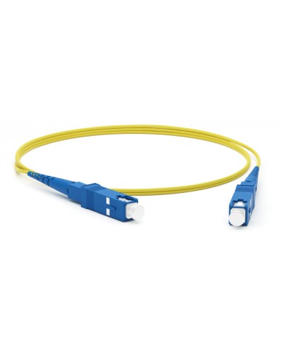 Патч-корд волоконно-оптический Hyperline FC-S2-9-SC/UR-SC/UR-H-2M-LSZH-YL в Ногинске Патч-корды оптические Pintop.ru