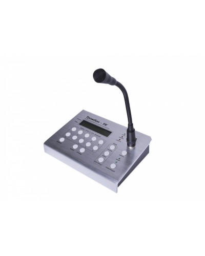 Консоль микрофонная удалённая многозонная Тромбон УК в Ногинске Система оповещения и трансляции Pintop.ru