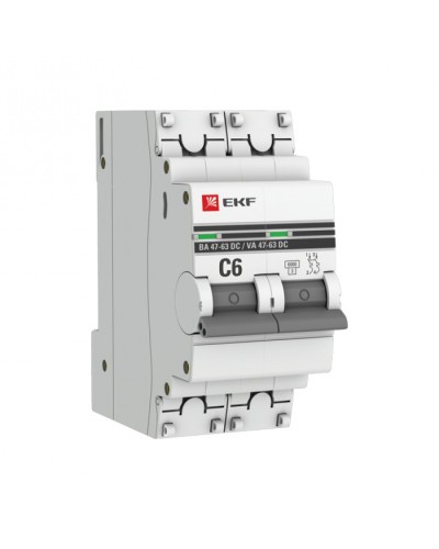 Дифференциальный автомат АВДТ-63 10А/30мА (характеристика C, электронный, тип АС) 6кА EKF (DA63-10-30e-AC) в Ногинске Электротехническое оборудование Pintop.ru