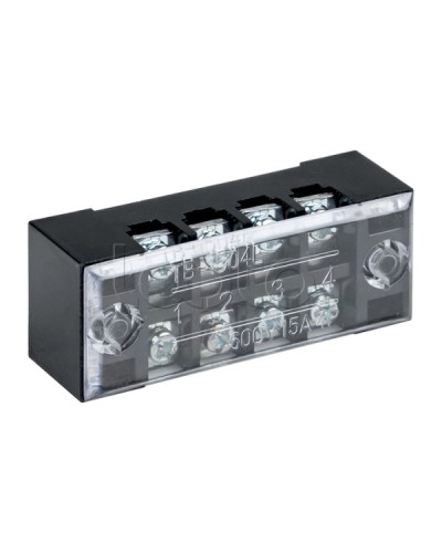 Терминал клеммный TB-1504 до 1,5 мм2 15A 4 клеммные пары EKF PROxima (tb-1504) в Ногинске Клеммные колодки Pintop.ru