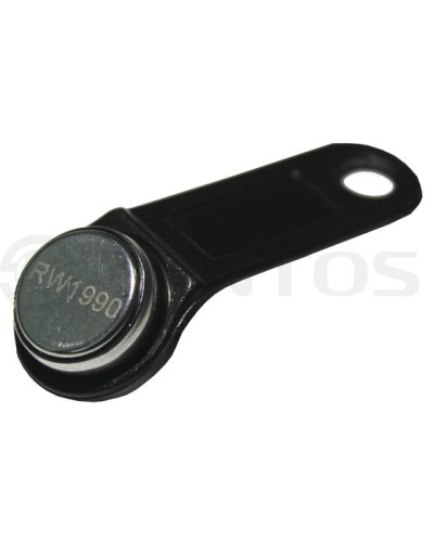 Ключ Touch Memory с 64-битным идентификационным кодом Tantos RW1990 iButton TS (чёрный) в Ногинске Оптовые идентификаторы Pintop.ru