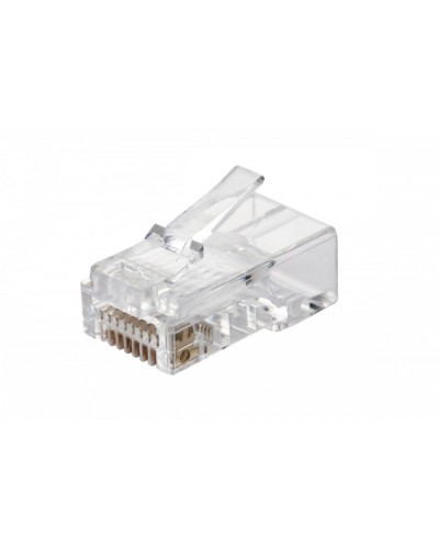 Вилка RJ45 Q-PLUG, категория 6, UTP, для полевой установки, без цвета, упаковка 50 штук Eurolan (13A-U6-11WT) в Ногинске Коннекторы и разъемы Pintop.ru
