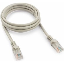 Патч-корд медный F/UTP, категория 5e, 26 AWG (0,48 мм), экранированный, LSZH, серый, 2 м