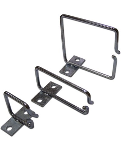 Скоба-органайзер для установки на 19 профиль, 80х40 мм TWT TWT-RING-M80x40 в Ногинске Кабельные органайзеры Pintop.ru