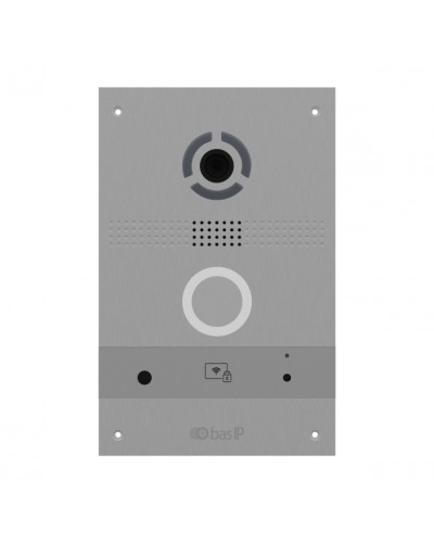 Панель вызывная индивидуальная BAS-IP AV-08FB SILVER в Ногинске Вызывные видеопанели малоабонентные Pintop.ru