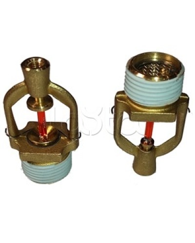 Ороситель ТРВ спринклерный специальный Спецавтоматика СВS0-ПВо 0,07-R1/2/Р57.В3-РС-В с резьбовым герметиком в Ногинске Оросители Pintop.ru