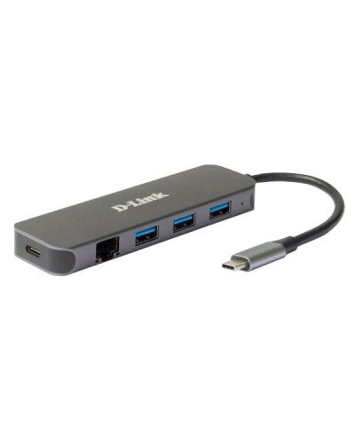 Док-станция с разъемом USB Type-C, 3 портами USB 3.0, 1 портом USB Type-C/PD 3.0 и 1 портом Gigabit EthernetD-Link DUB-2334/A1A в Ногинске Оборудование для видеонаблюдения Pintop.ru