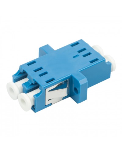 Адаптер оптический проходной LC-LC, OS2, дуплекс (duplex), синий Datarex DR-541102 в Ногинске Коммутационные изделия Pintop.ru