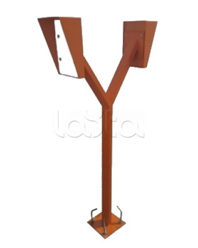 Стойка для считывателя Аякс 150х250 мм, оранжевая, Базовая, двусторонняя Магнито-контакт в Ногинске Дополнительное оборудование для СКУД Pintop.ru