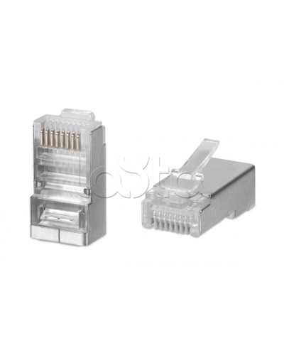 Коннектор RJ-45 Cabeus (8P8C-SH-FC) в Ногинске Коннекторы и разъемы Pintop.ru