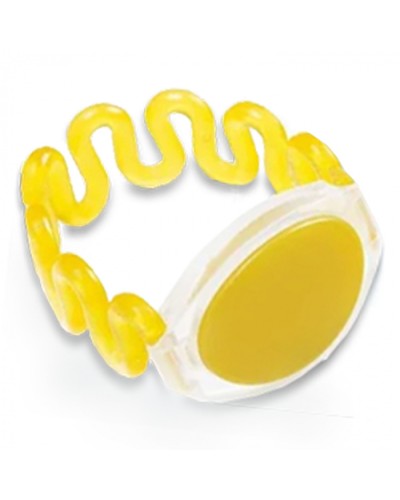 Браслет TS пружинный (желтый) Tantos EM-Marine в Ногинске Оптовые идентификаторы Pintop.ru