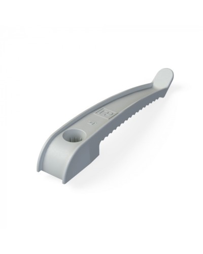 Держатель кабеля односторонний для прямого монтажа в гофроящике серый (200 шт/кор) Промрукав (PR13.0490) в Ногинске Аксессуары для кабель-канала Pintop.ru