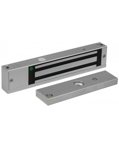 Smartec ST-EL140DL-SL - Электромагнитный замок, внутреннее исполнение, СИД, датчик положения двери, 12 VDC / 250мА, усилие 140-150 кг. в Ногинске Электромагнитные замки Pintop.ru