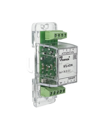 Устройство защиты от импульсных перенапряжений Forteza Блок БГр-4DIN в Ногинске Устройства защиты операционных процессоров (ОПС) Pintop.ru