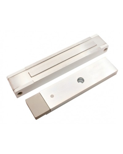 Электромагнитный замок с датчиком состояния двери ALeko ALM-400P (12В белый) в Ногинске Электромагнитные замки Pintop.ru