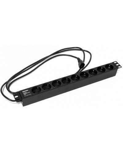 Блок розеток Hyperline SHE19-9SH-2.5IEC в Ногинске Блоки розеток Pintop.ru