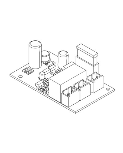 Came LB39 (002LB39) - Плата аварийного питания для подключения и зарядки 2 аккумуляторов, 12 В - 7 Ач в Ногинске Запчасти для шлагбаумов и автоматики Pintop.ru