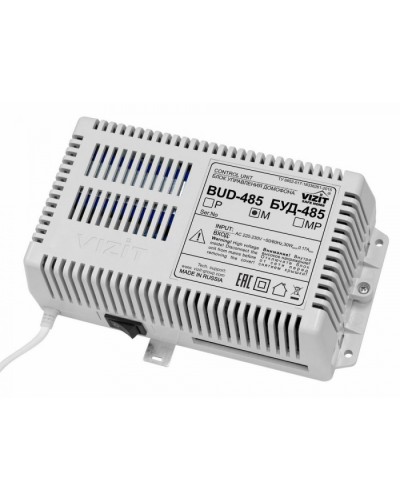 Блок управления и питания домофона VIZIT БУД-485М в Ногинске Блоки управления многоабонентные Pintop.ru