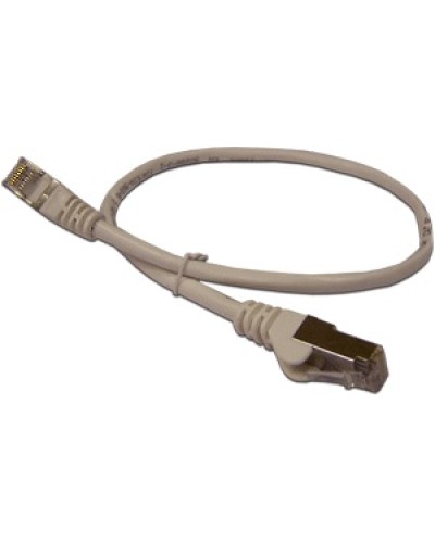 Патч-корд RJ45 - RJ45, 4 пары, FTP, категория 6, 10 м, серый LANMASTER LAN6-S45-45-10.0-GY в Ногинске Патчкорды (медные) Pintop.ru