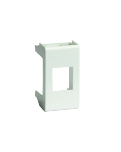 Адаптер для keystone, VIVA, 1 мод, цвет серый DKC 45107 в Ногинске Аксессуары для стоек и шкафов Pintop.ru