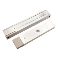 Электромагнитный замок с датчиком состояния двери ALeko ALM-300P (24В серый)