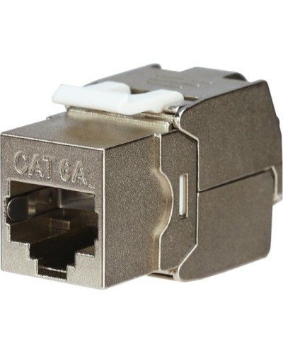 Модуль Keystone, Jack RJ-45(8P8C), FTP экранированный, CAT 6A, тип 180 град., самозажимной REXANT PRO 02-0361 в Ногинске Модули Keystone Pintop.ru