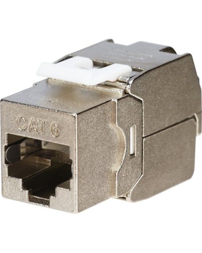 Модуль Keystone Jack RJ-45(8P8C), FTP экранированный, CAT 6, тип 180 град., самозажимной REXANT PRO 02-0261 в Ногинске Модули Keystone Pintop.ru