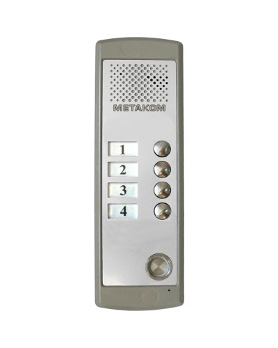 Блок вызова домофона Метаком MK4-K-TMV в Ногинске Блоки вызова многоабонентные Pintop.ru