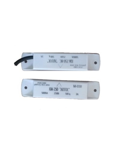 Датчик положения магнитогерконовый Магнито-Контакт КМ-250-NO ARTOL (c магнитом М-030) в Ногинске Извещатели охранные Pintop.ru