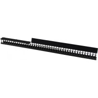 Органайзер 42U глубиной 149 мм, для шкафов LANMASTER DCS шириной 800 мм, черный (2 шт) LANMASTER LAN-DC-CB-42Ux8-VO15