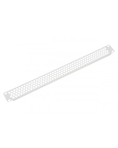 Фальшпанель в шкаф 19 1U перфорированная ЦМО ФП-1.4-9005 в Ногинске Аксессуары для стоек и шкафов Pintop.ru