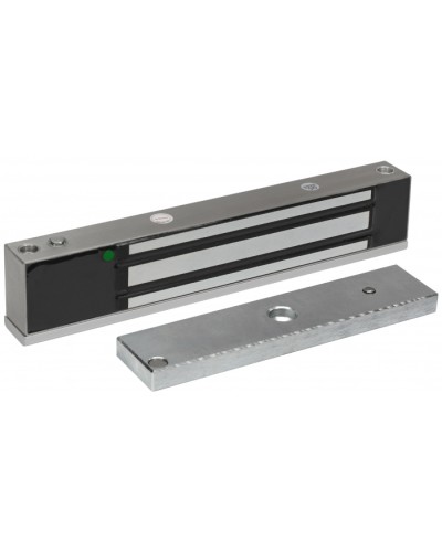 Smartec ST-EL263DLW-SS - Электромагнитный замок, уличное исполнение, СИД, датчик положения двери, IP68, нержавеющая сталь, усилие 260-280 кг. в Ногинске Электромагнитные замки Pintop.ru