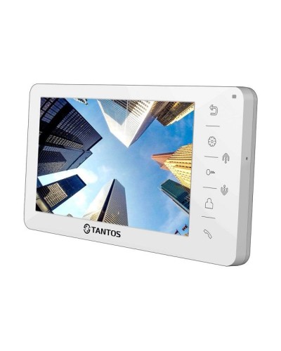 Монитор видеодомофона, цветной, TFT LCD 7 Tantos Amelie (White) Vizit в Ногинске Абонентские видеоустройства Pintop.ru