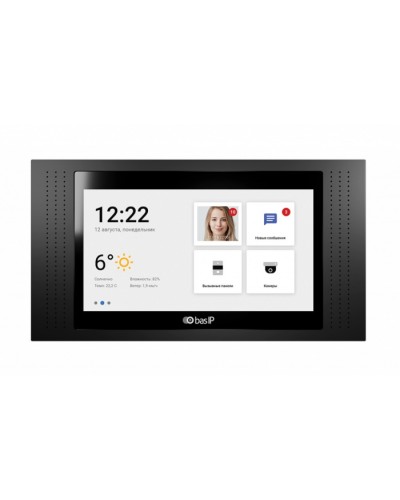 IP-видеодомофон BAS-IP AT-07L BLACK в Ногинске Вызывные IP панели Pintop.ru