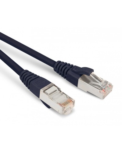 Патч-корд F/UTP Hyperline PC-LPM-STP-RJ45-RJ45-C6-3M-LSZH-BK в Ногинске Патчкорды (медные) Pintop.ru