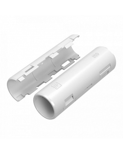 Муфта разборная d20 мм белая (70шт/840шт уп/кор) Промрукав (PR13.0418) в Ногинске Повороты, муфты, тройники Pintop.ru