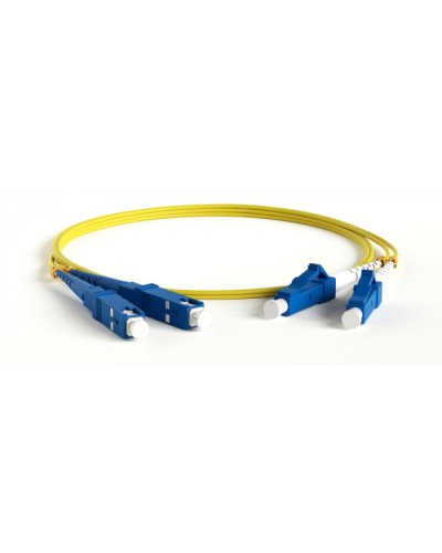 Патч-корд волоконно-оптический Hyperline FC-D2-9-SC/UR-SC/UR-H-10M-LSZH-BK в Ногинске Патч-корды оптические Pintop.ru