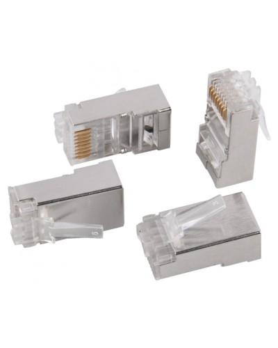 Разъём RJ-45 FTP для кабеля кат.5e IEK ITK CS3-1C5EF в Ногинске Коннекторы и разъемы Pintop.ru